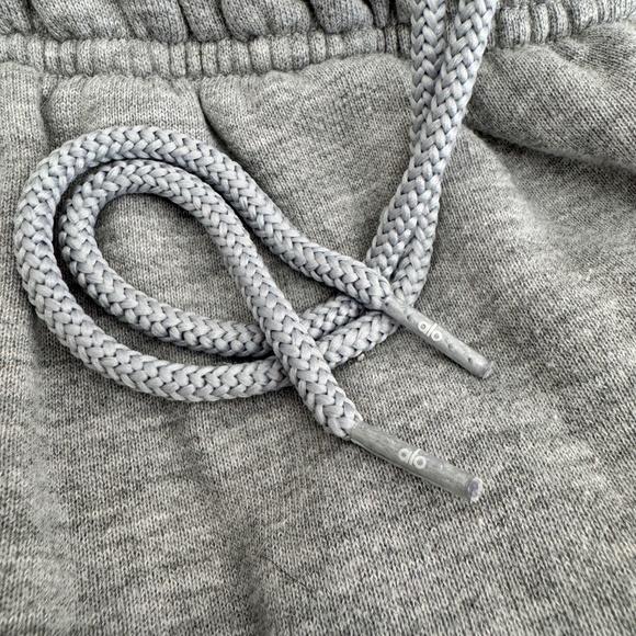 ALO Accolade Sweatpants Oversized Heather Gray Women's Size XS - Picture 5 of 7